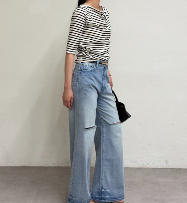  「ドレープカットソー」|Tシャツ・カットソー|