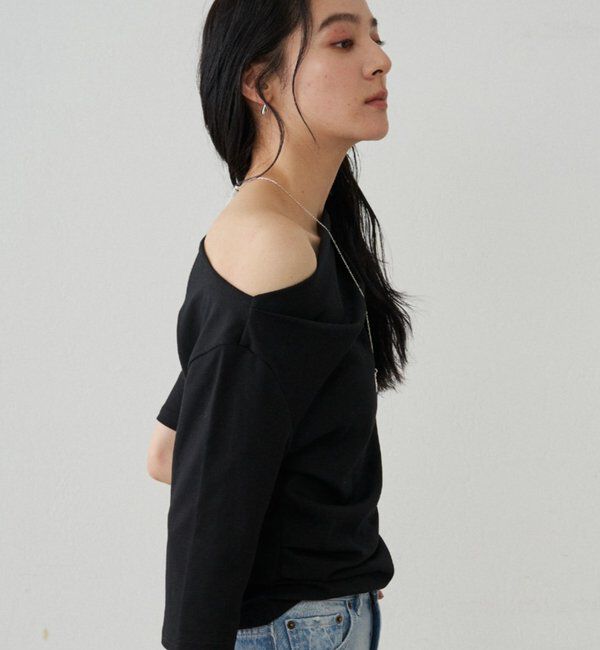  「ドレープカットソー」|Tシャツ・カットソー|