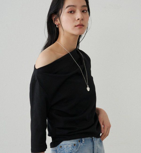  「ドレープカットソー」|Tシャツ・カットソー|