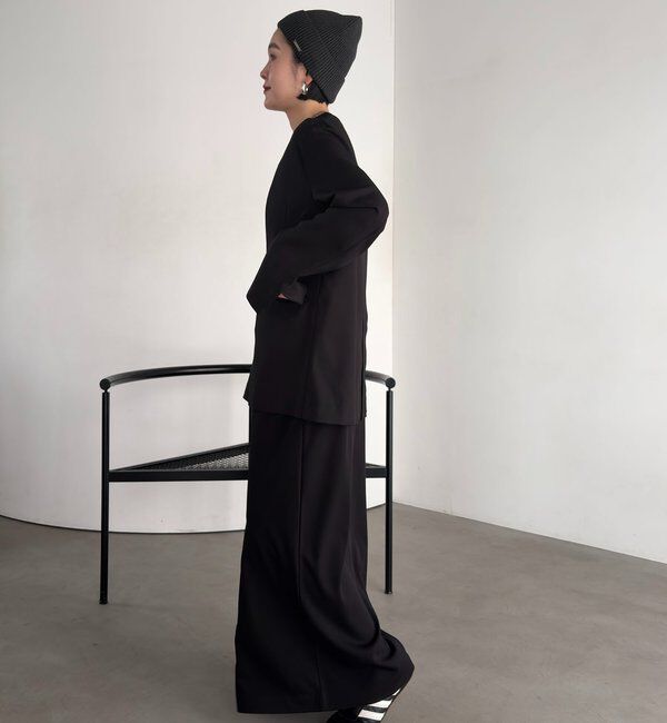  「【tani企画】UネックIラインワンピース」|ワンピース|