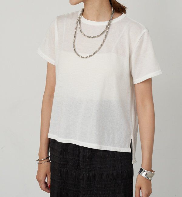  「シャイニー天竺Tシャツ」|Tシャツ・カットソー|