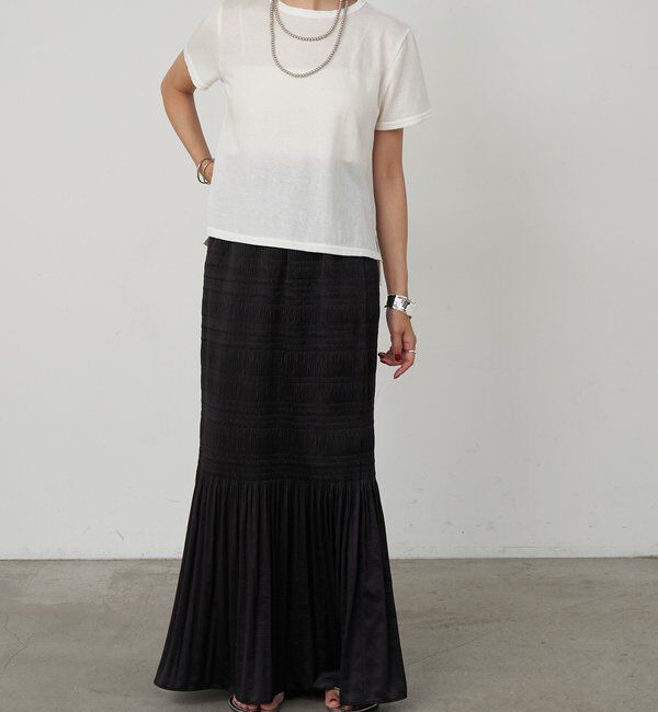  「シャイニー天竺Tシャツ」|Tシャツ・カットソー|