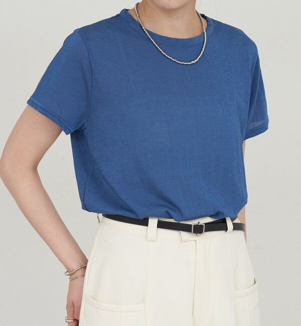  「シャイニー天竺Tシャツ」|Tシャツ・カットソー|