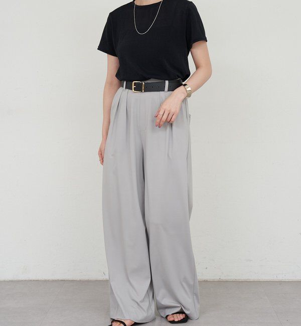  「シャイニー天竺Tシャツ」|Tシャツ・カットソー|