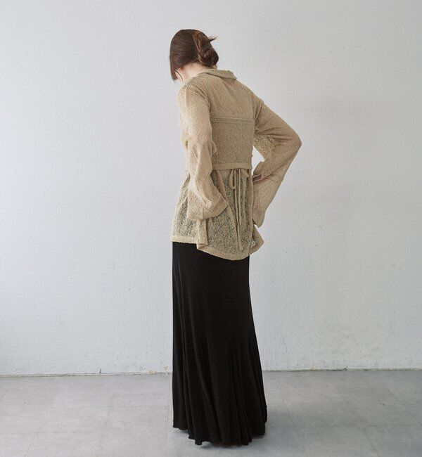  「絡みレースシャツ&times;ビスチェSET」|Tシャツ・カットソー|