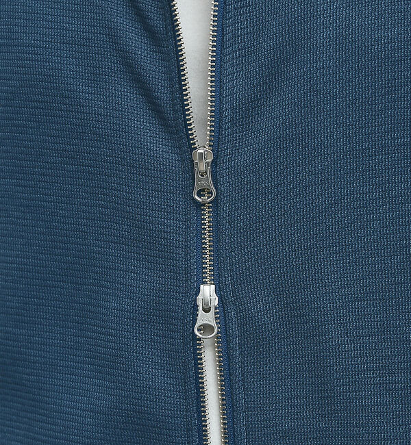 ABAHOUSE「【袖配色ステッチ】ジップアップ パーカー」|パーカー|