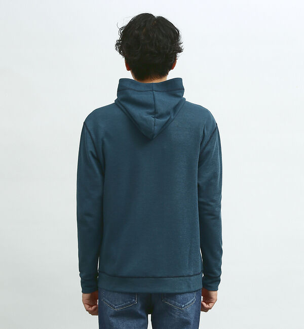 ABAHOUSE「【袖配色ステッチ】ジップアップ パーカー」|パーカー|