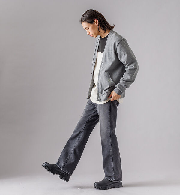 ABAHOUSE「【BARBARIAN / バーバリアン】ヘビーウエイト カーディガン」|カーディガン|