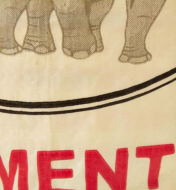 ABAHOUSE「【THAILAND MADE／タイランド メイド】ROUND BAG/ラウンドミ」|エコバッグ|