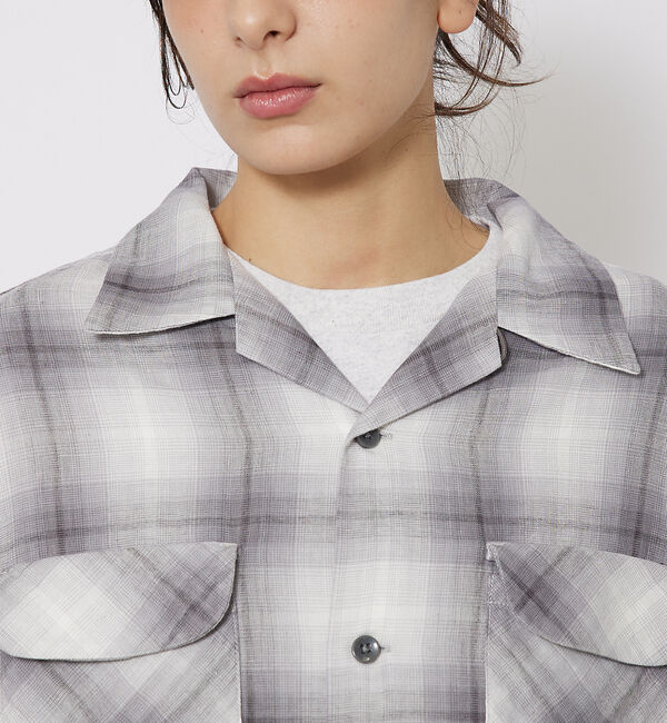 ABAHOUSE「【PENDLETON/ペンドルトン】Open Collar Shirt/ボードシ」|シャツ・ブラウス|