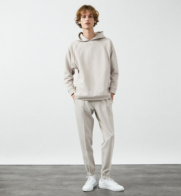 ABAHOUSE「【セットアップ対応】カルゼダンボール ピンタック  ジョガーパンツ / イージー」|その他|