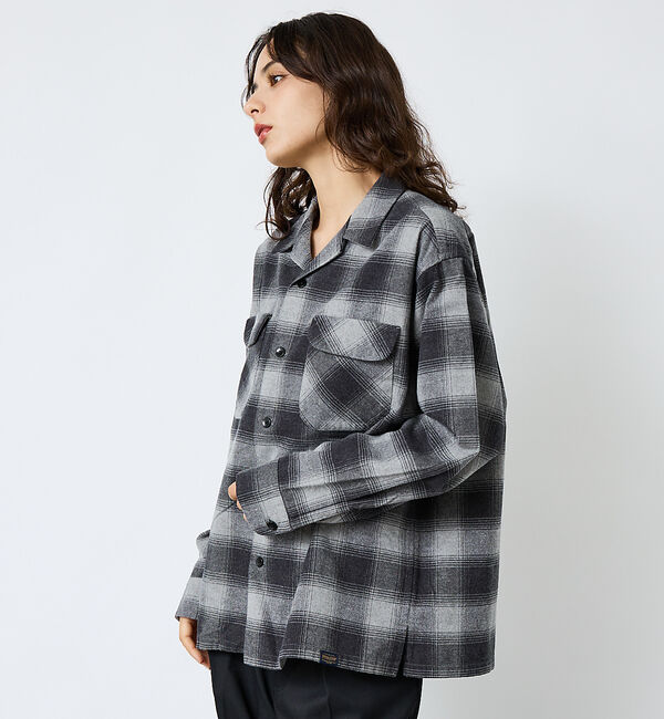 ABAHOUSE「【PENDLETON / ペンドルトン】BOARD SHIRT /ボードシャツ/」|シャツ・ブラウス|ブラック系その他1