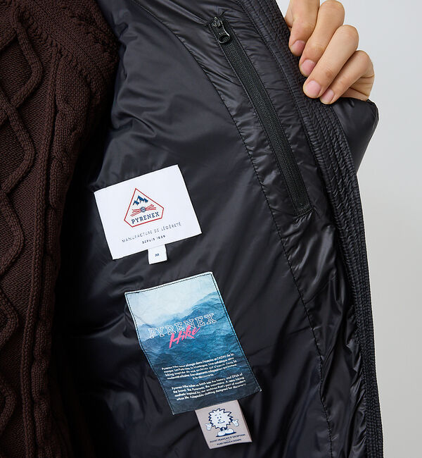 ABAHOUSE「【PYRENEX / ピレネックス】HMY026/ARIAL HOODED/アリ」|ダウン|