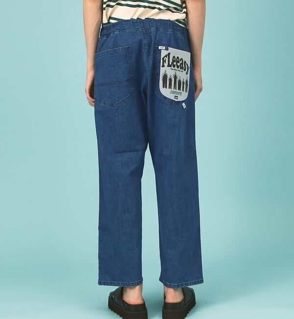 ABAHOUSE「【LEE/リー】 リラックスワイドパンツ FLeeasy/フリージー LM580」|デニム|