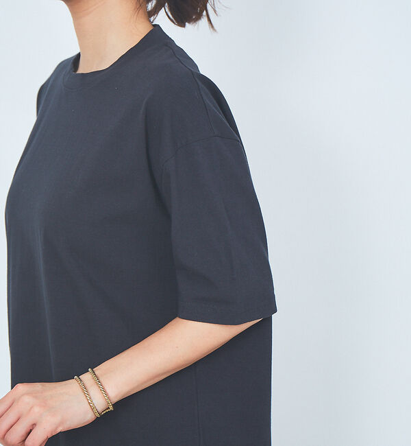 Rouge vif「ピースダイコットンチュニックTシャツ」|Tシャツ・カットソー|