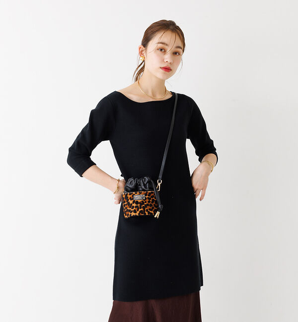 Rouge vif「ニットミニワンピース」|ワンピース|