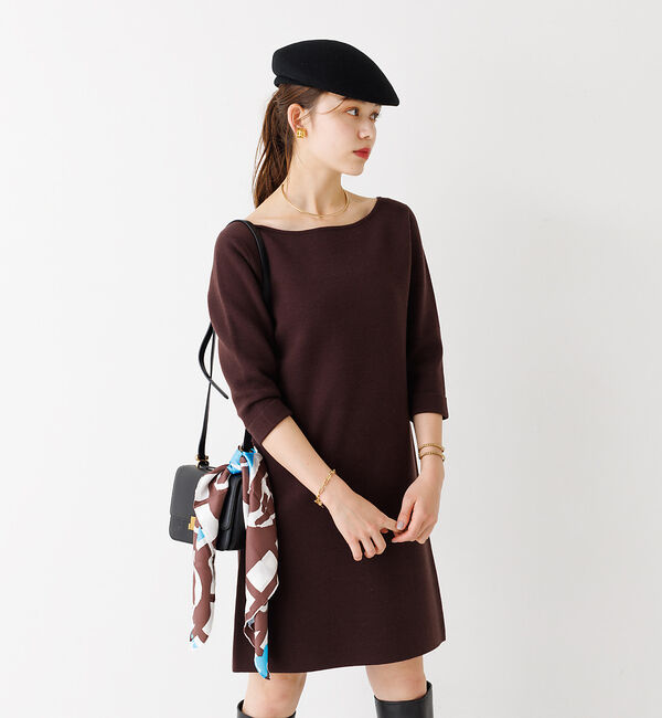 Rouge vif「ニットミニワンピース」|ワンピース|