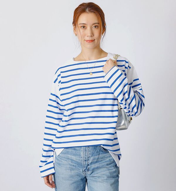 Rouge vif「【MONT KEMMEL/モン ケメル】バスクシャツ / ボーダーロングスリーブ」|Tシャツ・カットソー|