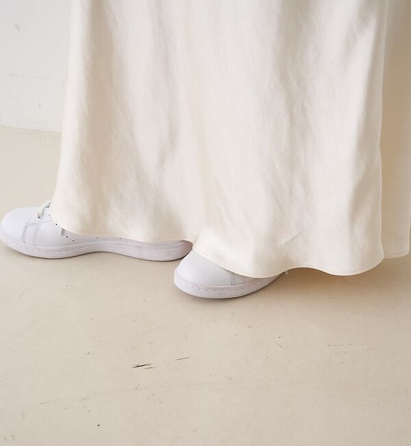 Rouge vif「サテンマーメイドイージーロングスカート」|スカート|