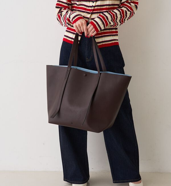 Rouge vif「【&MyuQ/アンドミューク】MELET ビックトートバッグ/ショルダーバッグ」|トートバッグ|