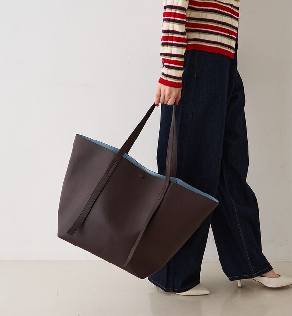 Rouge vif「【&MyuQ/アンドミューク】MELET ビックトートバッグ/ショルダーバッグ」|トートバッグ|