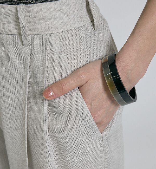 qualite「【セットアップ対応】メッシュ2タックストレードパンツ」|その他|