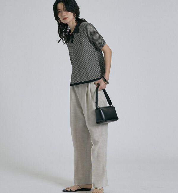 qualite「【セットアップ対応】メッシュ2タックストレードパンツ」|その他|