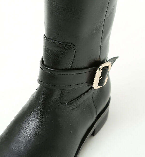 AU BANNISTER「【スノーソール】バックルベルトロングブーツ」|ショートブーツ|