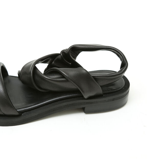 AU BANNISTER「チューブツイストフラットサンダル」|サンダル|