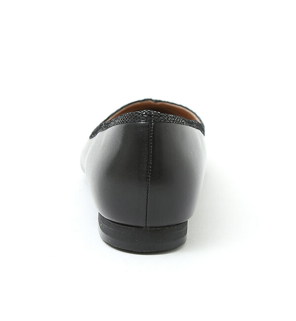 AU BANNISTER「パイピングデザインフラットパンプス」|パンプス|