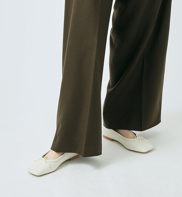 AU BANNISTER「【最高バレエ】スクエアトゥ バレエシューズ」|バレエシューズ|