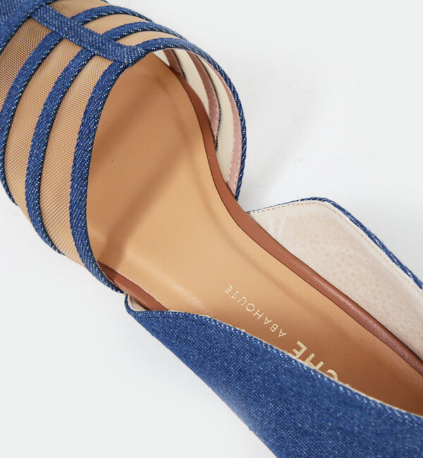 AU BANNISTER「メッシュポインテッドフラットパンプス」|パンプス|