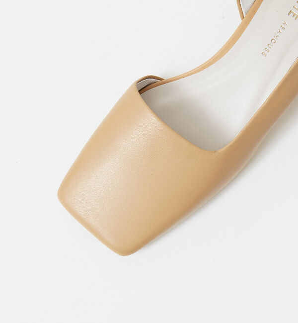 AU BANNISTER「スクエアトゥサイドセパレートパンプス」|パンプス|