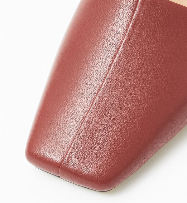 AU BANNISTER「スクエアトゥミドルヒールパンプス」|パンプス|