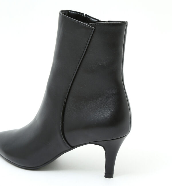 AU BANNISTER「【最高ブーツ/ 6.5cmヒール】ポインテッドトゥショートブーツ」|ショートブーツ|