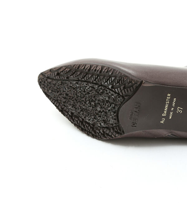 AU BANNISTER「【スノーソール】ポインテッドカットブーツ」|ショートブーツ|