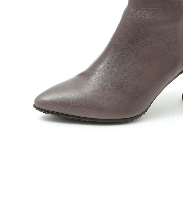 AU BANNISTER「【スノーソール】ポインテッドカットブーツ」|ショートブーツ|