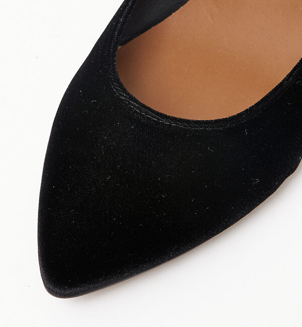 AU BANNISTER「【40周年】アゲハラベルベット ボロネーゼカッターパンプス」|パンプス|