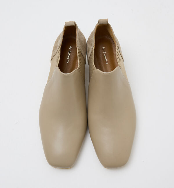 AU BANNISTER「サイドニットブーティー」|ショートブーツ|