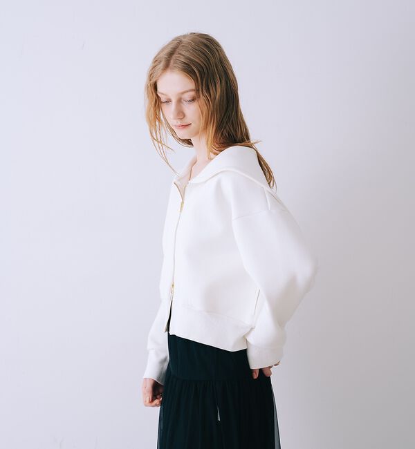 SELFIST「【セットアップ対応】セーラースウェットダブルジップパーカー」|パーカー|