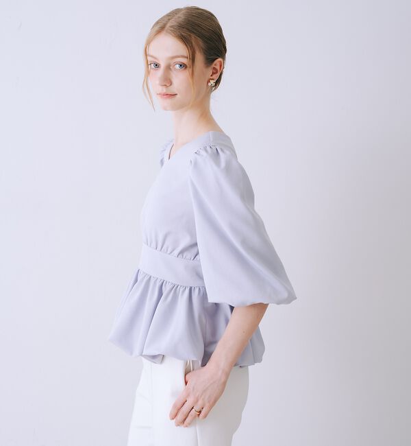 SELFIST「バルーンパフショルブラウス【予約】」|シャツ・ブラウス|