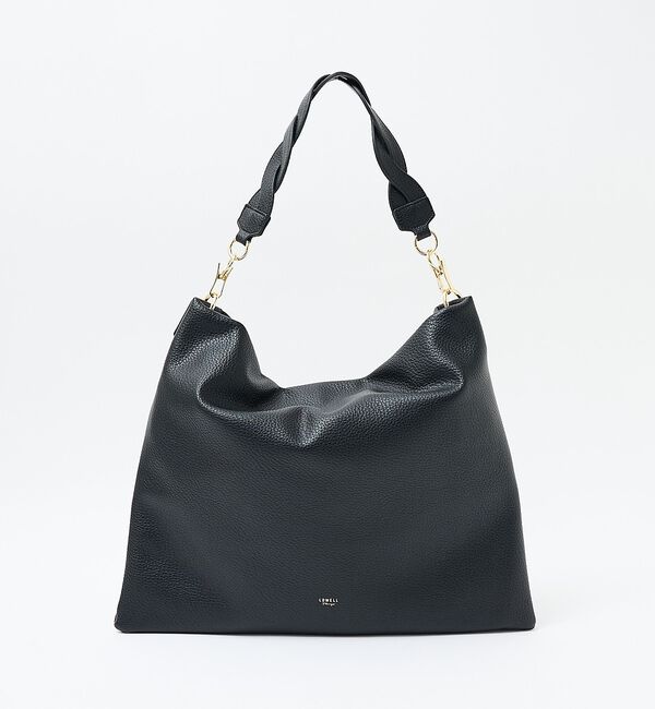 LOWELL things「Karna/ホーボーワンハンドルショルダー【予約】」|トートバッグ|ブラック