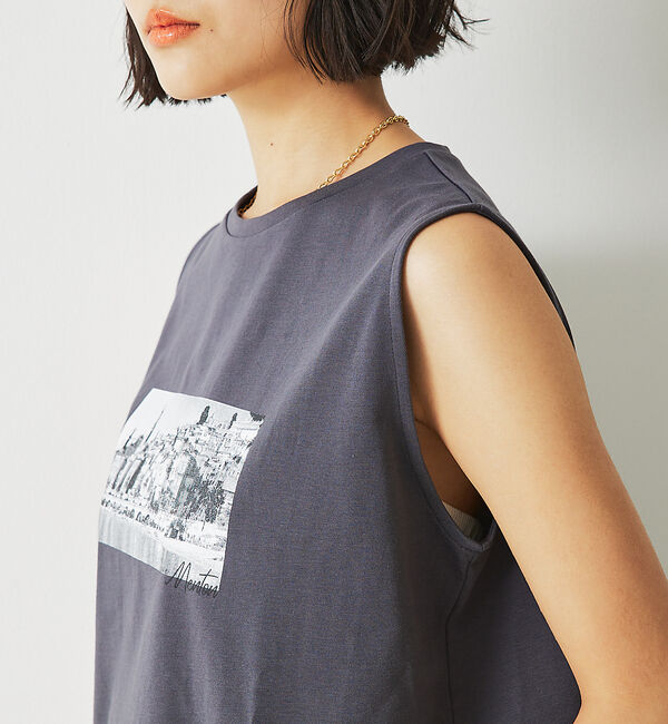 abahouse mavie「フォトノースリ」|Tシャツ・カットソー|