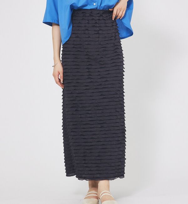 abahouse mavie「フリルティアードスカート」|スカート|