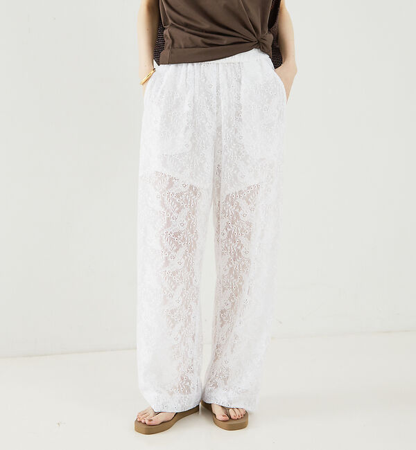 The Store by C' 「【COCUCA】レースパンツ」|その他|ホワイト