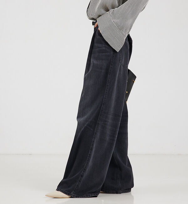 The Store by C' 「【HAIKURE】CANDY BLACK TENCEL ASIANFIT／ブラッ」|デニム|