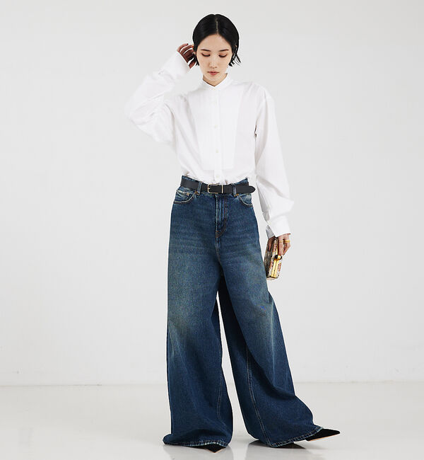 The Store by C' 「【HAIKURE】BIG BETHANY ASIANFIT／ビッグシルエットアジ」|デニム|