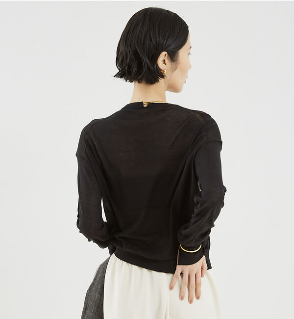 The Store by C' 「【COCUCA】シルクニットプルオーバー」|ニット・セーター|