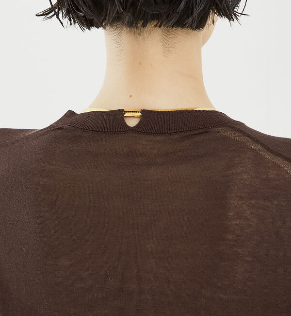 The Store by C' 「【COCUCA】シルクニットプルオーバー」|ニット・セーター|