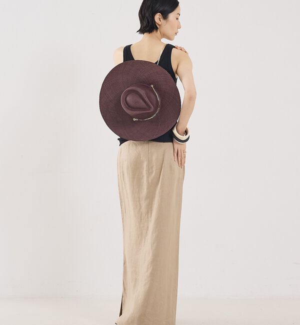 The Store by C' 「【COCUCA】リネンストレートスカート」|スカート|